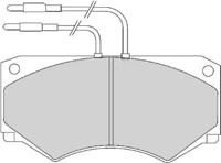 Beral 2100618004117213 Колодки гальмівні