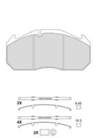 Beral 2905330004105394 Brake pads