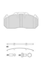 Beral 2915630004145724 Колодки тормозные Beral 2915630004145724 Колодки тормозные