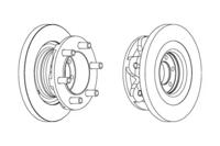 Beral BCR139A Диск тормозной