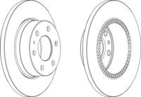 Beral BCR316A Brake disc