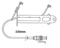 Beral UAI152 Датчик зносу гальмівних колодок Beral UAI152 Датчик зносу гальмівних колодок