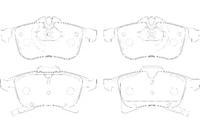 Jurid 573153D Колодки гальмівні Jurid 573153D Колодки гальмівні