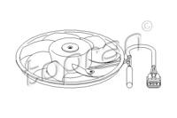 Topran 207 405 Fan and motor assy