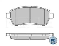 Meyle 025 242 8316/PD Brake pads Meyle 025 242 8316/PD Brake pads