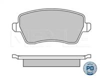 Meyle 025 244 0317/PD Колодки гальмівні