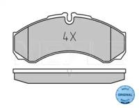 Meyle 025 291 2120 Brake pads