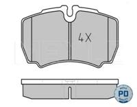 Meyle 0252912320PD Brake pads