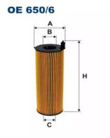 Filtron OE650/6 Oil filter