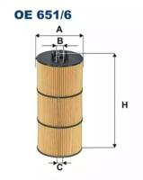 Filtron OE651/6 Фільтр масляний