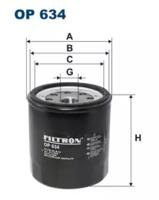 Filtron OP634 Oil filter