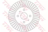 TRW DF6407 Brake disc