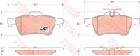 TRW GDB1621 Brake pads TRW GDB1621 Brake pads