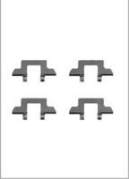 Motaquip LVMK1100 Монтажний комплект гальмівних колодок