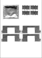 Motaquip LVMK1114 Монтажний комплект гальмівних колодок