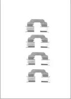 Motaquip LVMK1120 Монтажний комплект гальмівних колодок