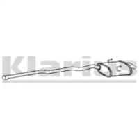 Klarius 270600 Глушник вихлопних газів кінцевий