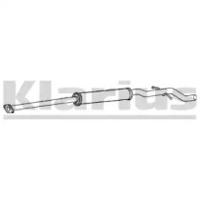 Klarius 270661 Середній глушник вихлопних газів Klarius 270661 Середній глушник вихлопних газів