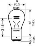 Osram 752802B Лампа розжарювання