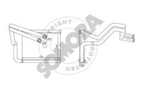 Somora 138050 Радіатор пічки