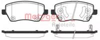 Metzger 098702 Колодки тормозные