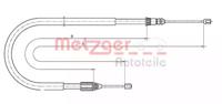 Metzger 106699 Brake cable