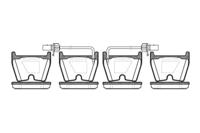 Remsa 0896.02 Brake pads