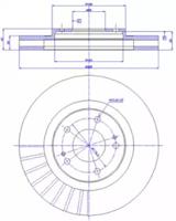 CAR 142833 Brake disc