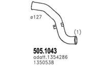 Asso 505.1043 Exhaust pipe