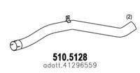Asso 510.5128 Exhaust pipe