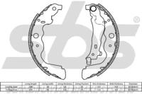 S.B.S. 18492739787 Колодки гальмівні