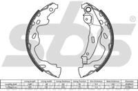 S.B.S. 18492745705 Колодки тормозные
