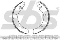 S.B.S. 18492799272 Колодки тормозные