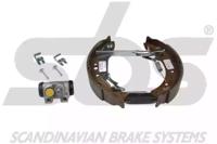 S.B.S. 1849441969103 Комплект колодок циліндрів і пружин барабанного гальма
