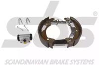 S.B.S. 1849442269301 Комплект колодок циліндрів і пружин барабанного гальма