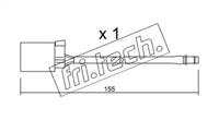 Fri.Tech. SU.015 Датчик зносу гальмівних колодок