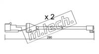 Fri.Tech. SU.204K Датчик зносу гальмівних колодок Fri.Tech. SU.204K Датчик зносу гальмівних колодок