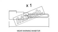 Fri.Tech. SU.258 Датчик износа тормозных колодок Fri.Tech. SU.258 Датчик износа тормозных колодок