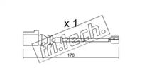 Fri.Tech. SU.289 Датчик зносу гальмівних колодок Fri.Tech. SU.289 Датчик зносу гальмівних колодок