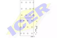 Icer 21 9847 00 Колодки гальмівні