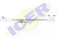 Icer 610085 E C Датчик зносу Icer 610085 E C Датчик зносу