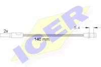Icer 610149 E C Датчик зносу гальмівних колодок Icer 610149 E C Датчик зносу гальмівних колодок