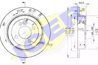 Icer 78BD3070-2 Brake disc