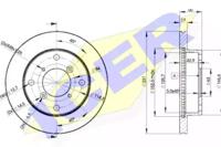 Icer 78BD6030-2 Диск гальмівний