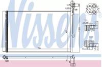 Nissens 940415 Конденсер Nissens 940415 Конденсер