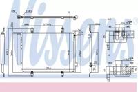 Nissens 940747 Конденсер
