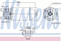 Nissens 95048 Осушувач кондиціонера