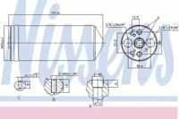 Nissens 95056 Осушувач кондиціонера