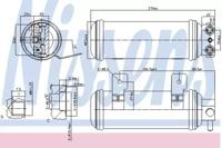 Nissens 95057 Осушувач кондиціонера