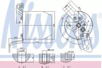 Nissens 95196 Осушувач кондиціонера